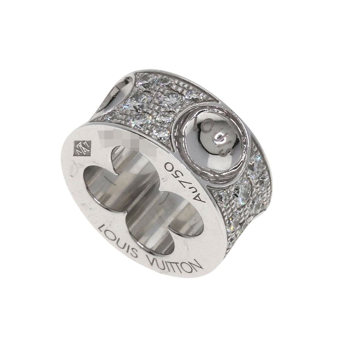 LOUIS VUITTON Pandantif Empreinte Diamond Pendant top K18 White Gold Ladies [Used]