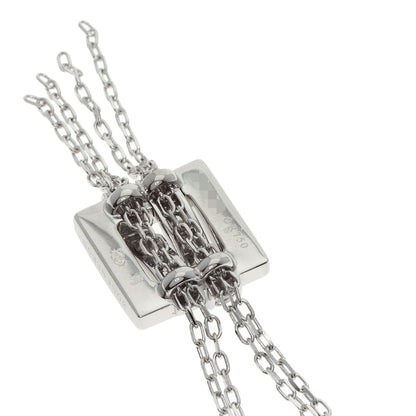 Boucheron Deschenes Diamond Double Necklace K18 White Gold Ladies [Used]