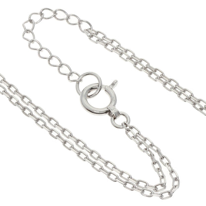 Boucheron Deschenes Diamond Double Necklace K18 White Gold Ladies [Used]