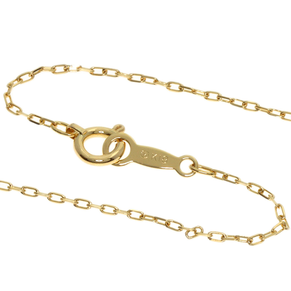 MIKIMOTO Pearl Pearl Diamond Necklace K18 Yellow Gold Ladies [Used]