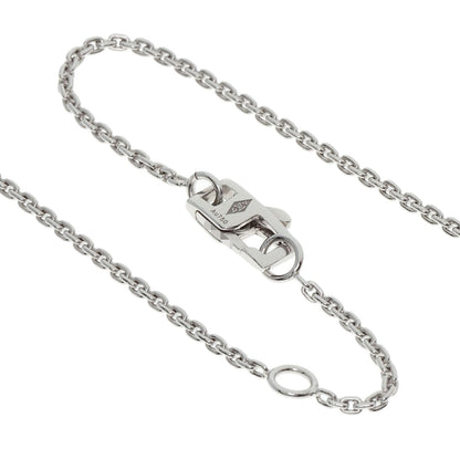 LOUIS VUITTON Pandantifu Ldylle Blossom 1P Diamond Necklace K18 White Gold Ladies [Used]