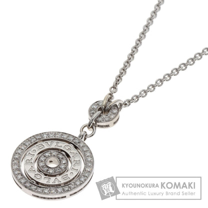 BVLGARI Astrale Cerki Diamond Necklace K18 White Gold Ladies [Used]