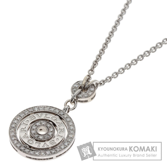 BVLGARI Astrale Cerki Diamond Necklace K18 White Gold Ladies [Used]