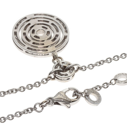 BVLGARI Astrale Cerki Diamond Necklace K18 White Gold Ladies [Used]