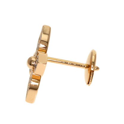 LOUIS VUITTON Puce Star Blossom Diamond One Side Only earring K18 Pink Gold Ladies [Used]