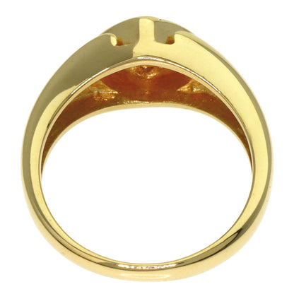 Dior Diamond Ring K18 Yellow Gold Ladies [Used]