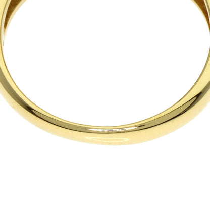 Dior Diamond Ring K18 Yellow Gold Ladies [Used]