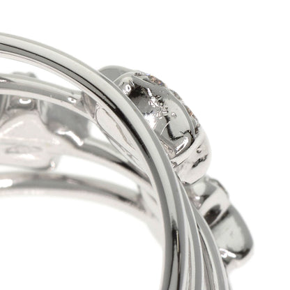 Ponte Vecchio Moonstar diamond Ring K18 White Gold Ladies [Used]