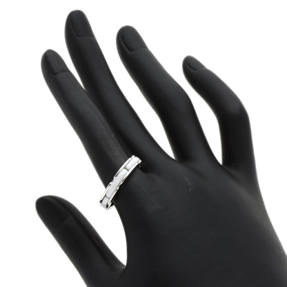 CHANEL Ultra Small White Ceramic #57 Ring K18 White Gold CeramicLadies [Used]