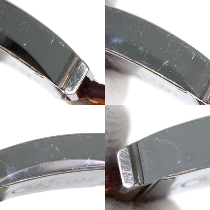 HERMES H watch Watches HH1.210 Stainless Steel/Leather Ladies