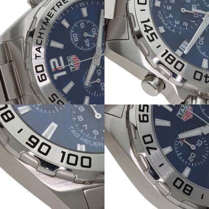 TAG HEUER FORMULA1 chronograph Watches CAZ101K.BA0842 Stainless Steel/Stainless Steel mens