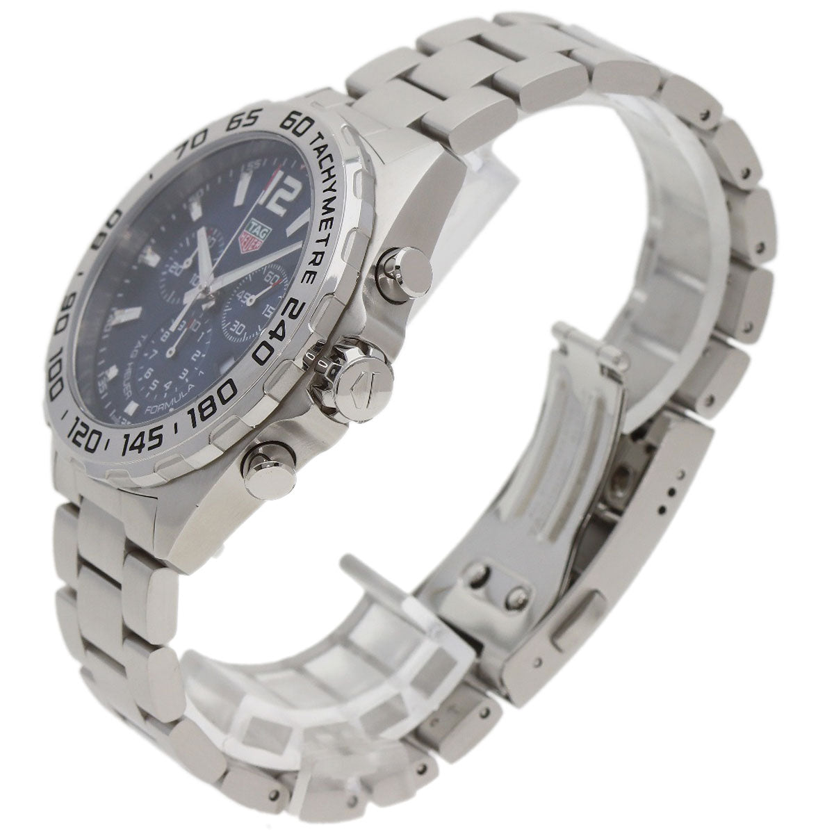 TAG HEUER FORMULA1 chronograph Watches CAZ101K.BA0842 Stainless Steel/Stainless Steel mens