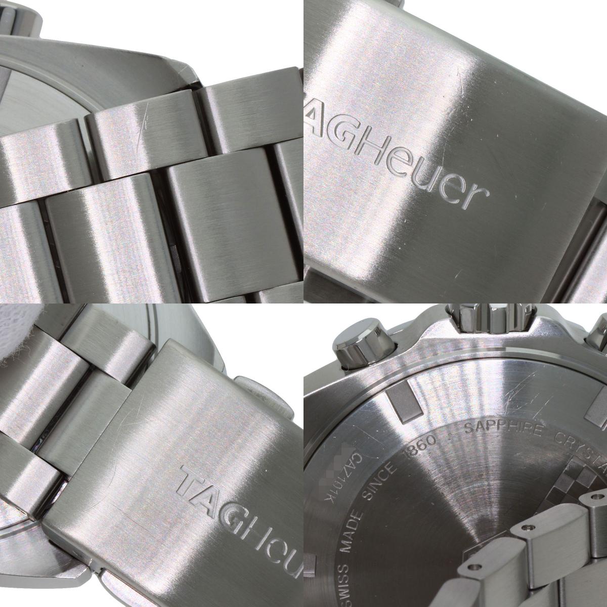 TAG HEUER FORMULA1 chronograph Watches CAZ101K.BA0842 Stainless Steel/Stainless Steel mens