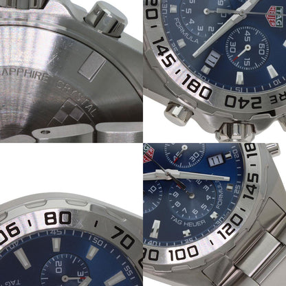TAG HEUER FORMULA1 chronograph Watches CAZ101K.BA0842 Stainless Steel/Stainless Steel mens