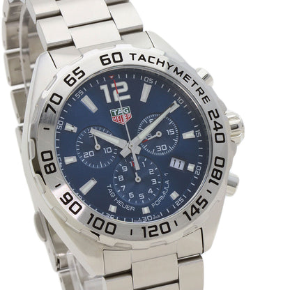 TAG HEUER FORMULA1 chronograph Watches CAZ101K.BA0842 Stainless Steel/Stainless Steel mens