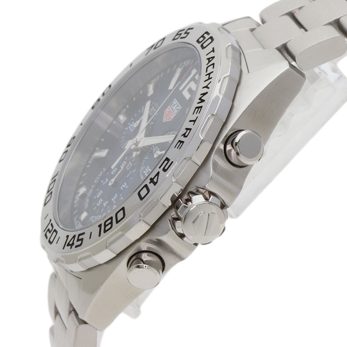 TAG HEUER FORMULA1 chronograph Watches CAZ101K.BA0842 Stainless Steel/Stainless Steel mens