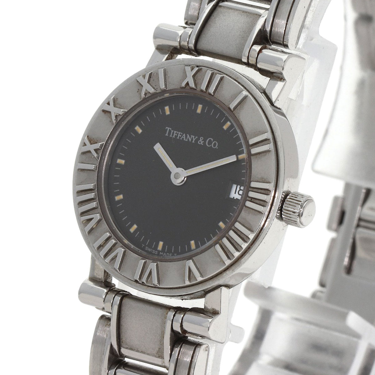 TIFFANY&Co. Atlas Watches Stainless Steel/Stainless Steel Ladies