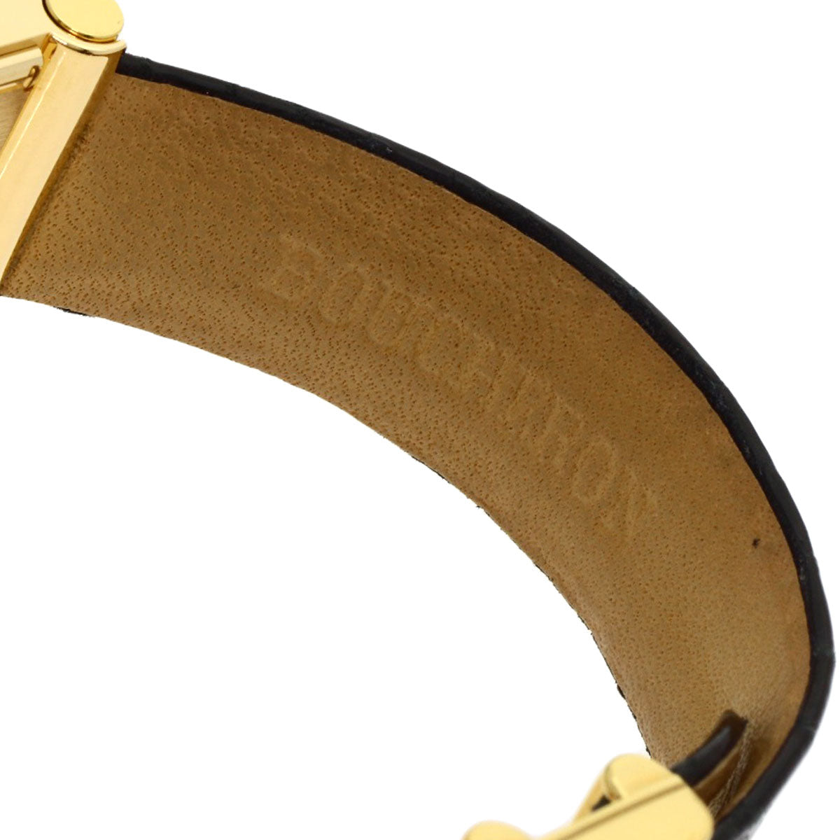 ブシュロン リフレ 腕時計 K18イエローゴールド/革 レディース 【中古】【Boucheron】
