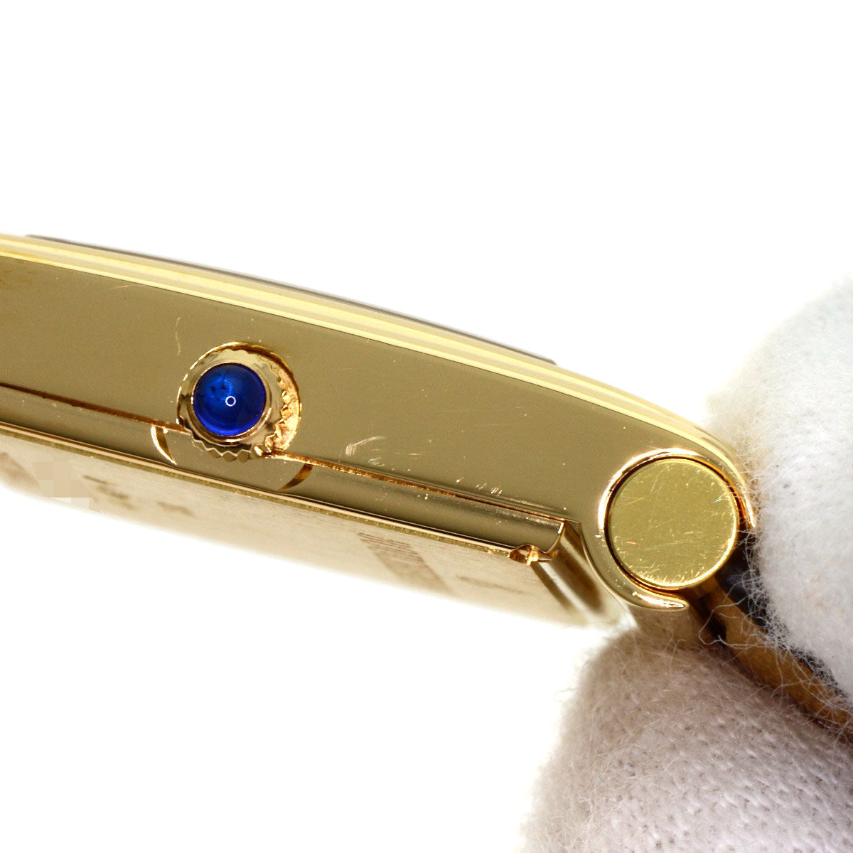 ブシュロン リフレ 腕時計 K18イエローゴールド/革 レディース 【中古】【Boucheron】