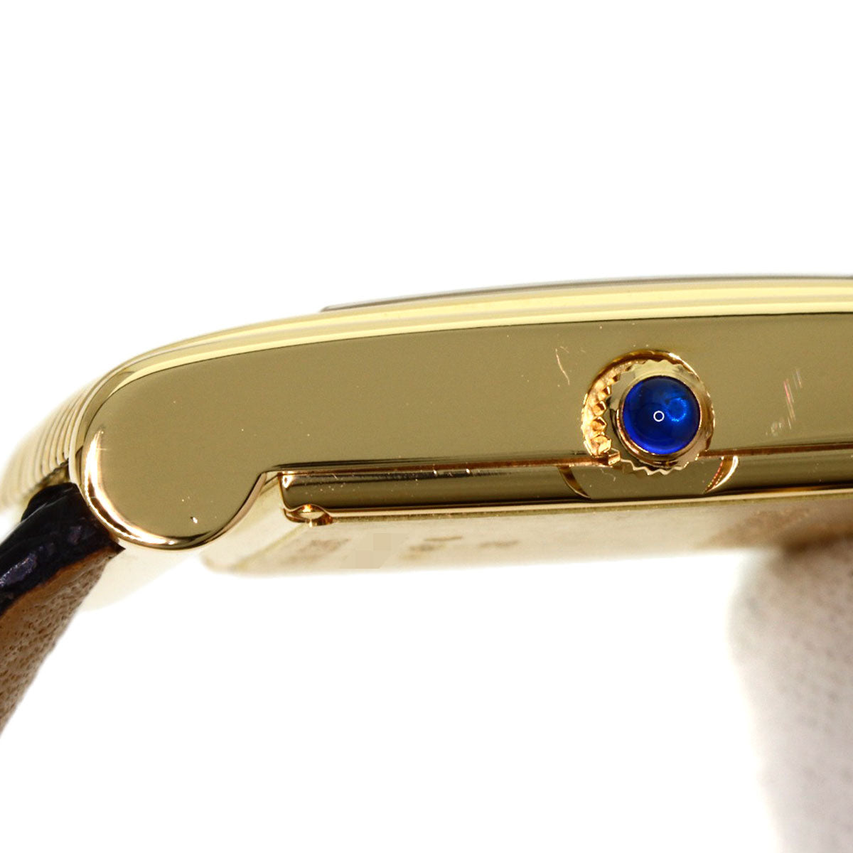 ブシュロン リフレ 腕時計 K18イエローゴールド/革 レディース 【中古】【Boucheron】