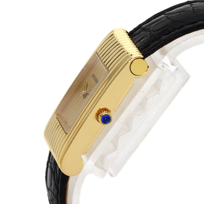 ブシュロン リフレ 腕時計 K18イエローゴールド/革 レディース 【中古】【Boucheron】