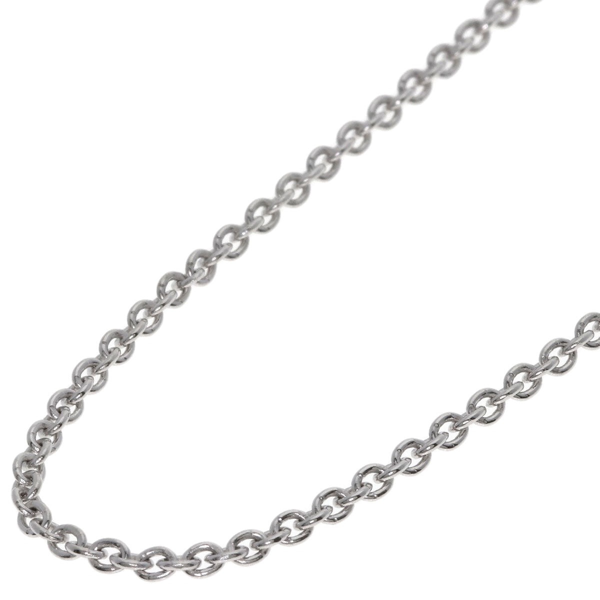 BVLGARI Chain 15.7" Necklace K18 White Gold Ladies [Used]