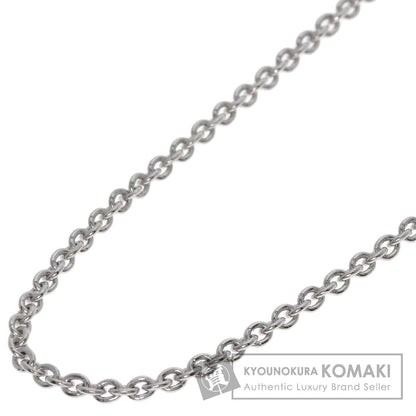 BVLGARI Chain 15.7" Necklace K18 White Gold Ladies [Used]