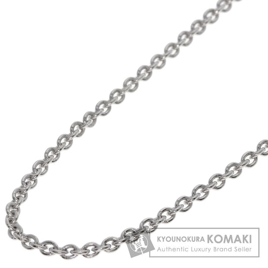 BVLGARI Chain 15.7" Necklace K18 White Gold Ladies [Used]