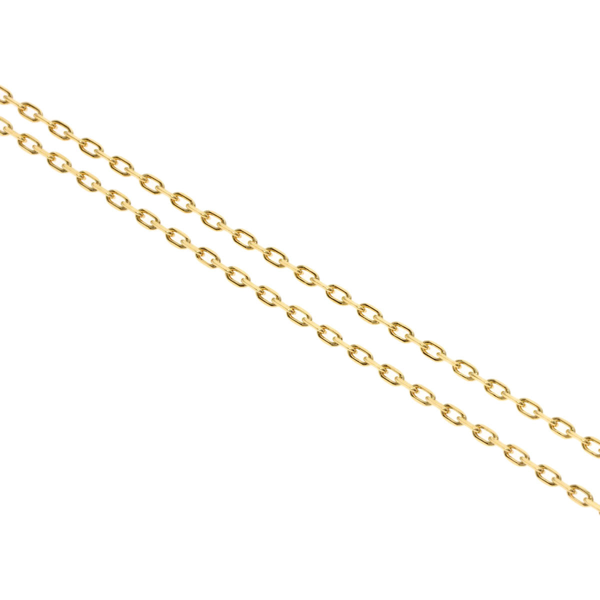 CARTIER Amulet SM Shell Diamond Necklace K18 Yellow Gold Ladies [Used]
