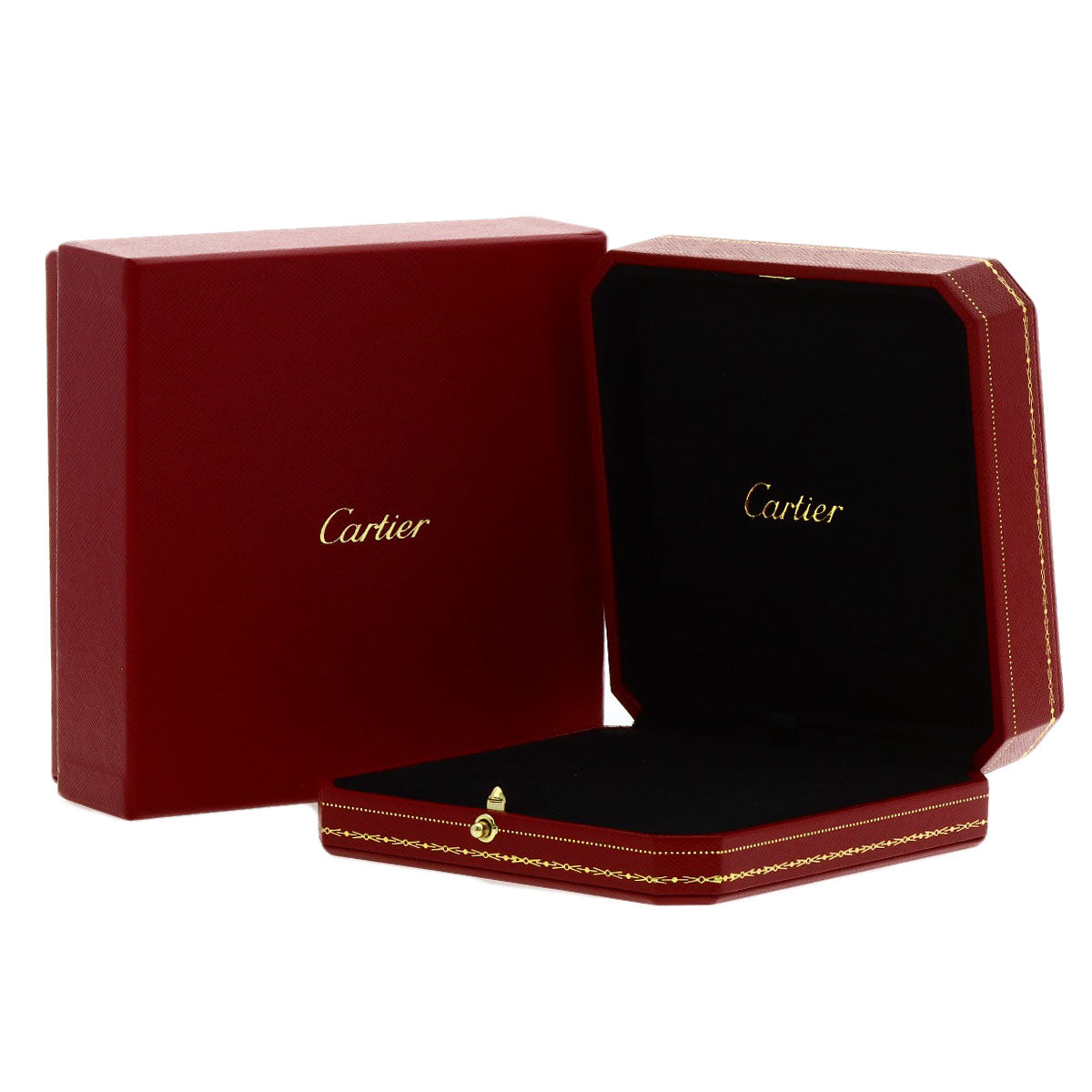 CARTIER Amulet SM Shell Diamond Necklace K18 Yellow Gold Ladies [Used]