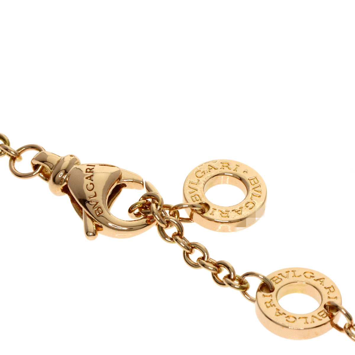 BVLGARI B.zero1 element Bracelet K18 Pink Gold Ladies [Used]