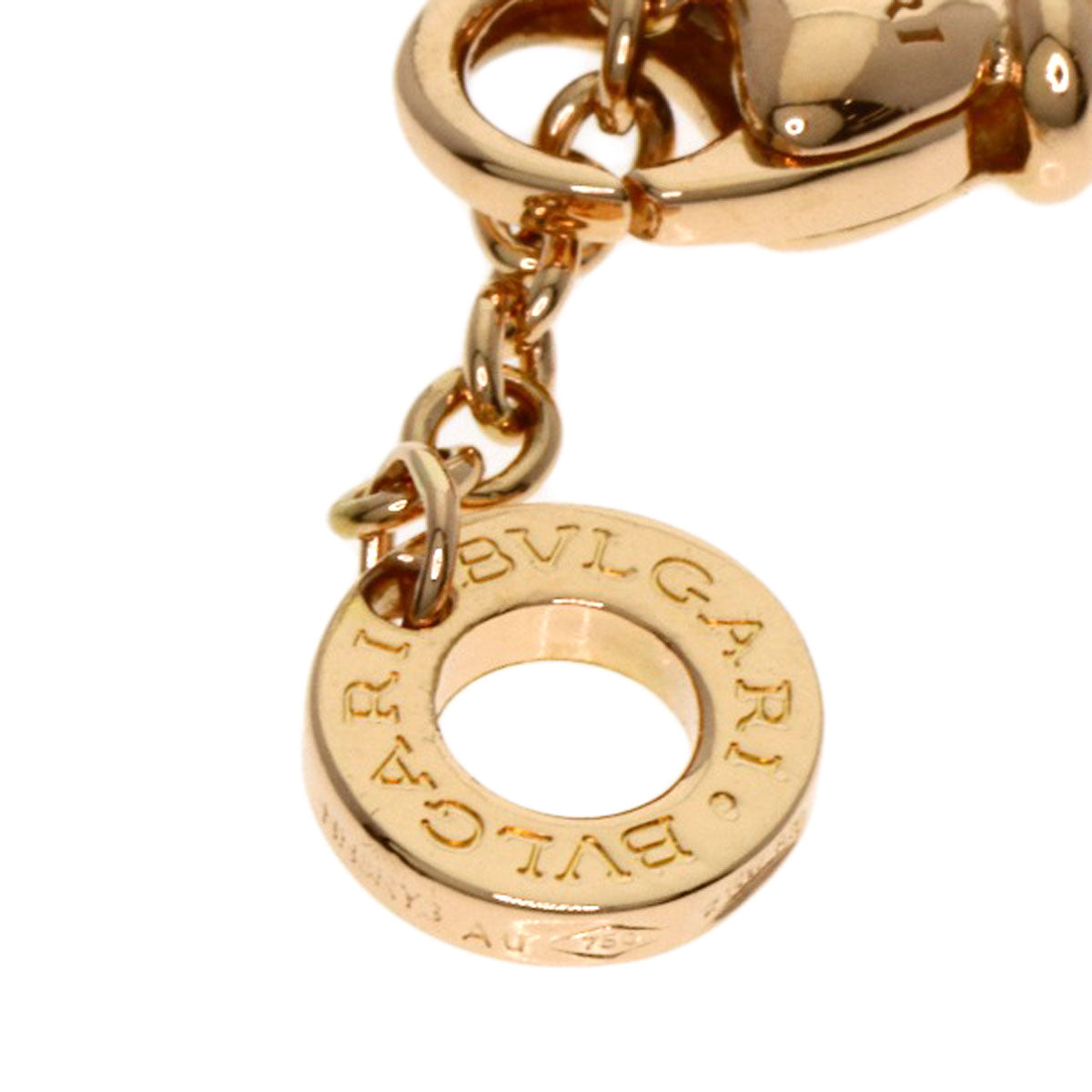 BVLGARI B.zero1 element Bracelet K18 Pink Gold Ladies [Used]