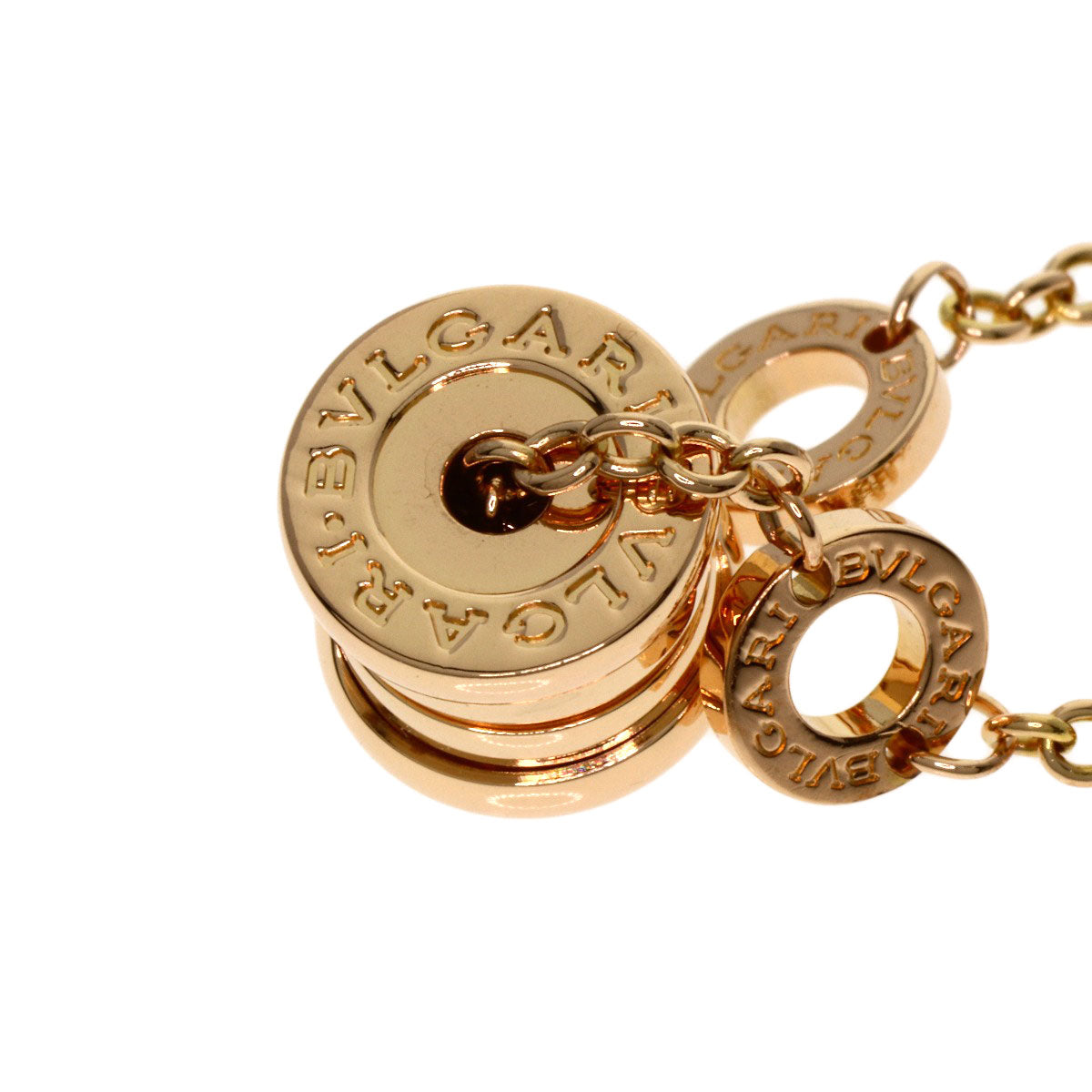 BVLGARI B.zero1 element Bracelet K18 Pink Gold Ladies [Used]