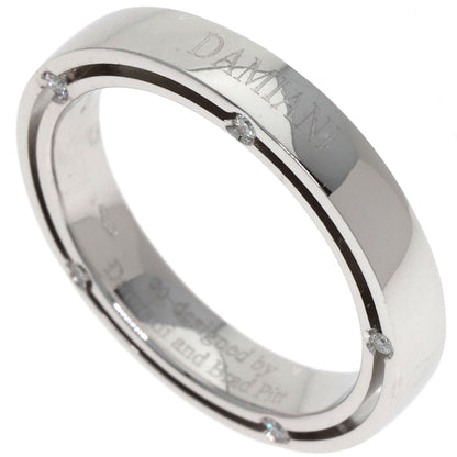 Damiani D-Side Diamond Ring K18 White Gold Ladies [Used]