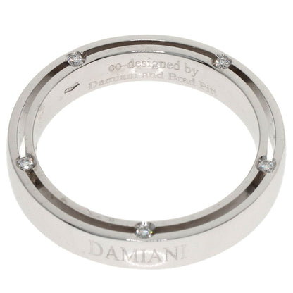 Damiani D-Side Diamond Ring K18 White Gold Ladies [Used]