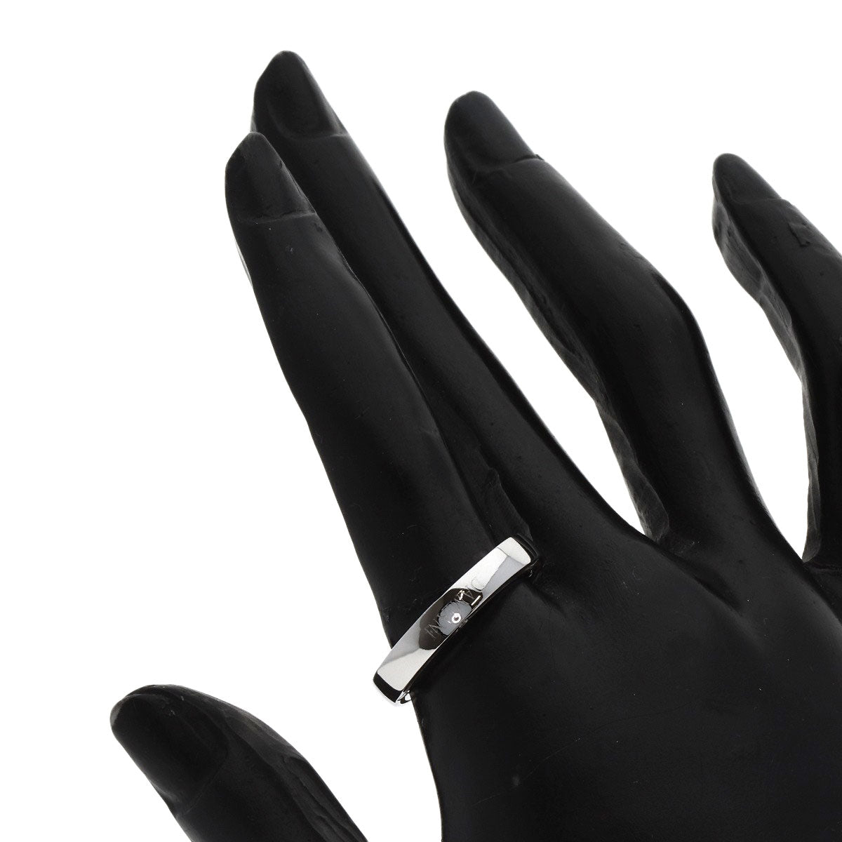 Damiani D-Side Diamond Ring K18 White Gold Ladies [Used]