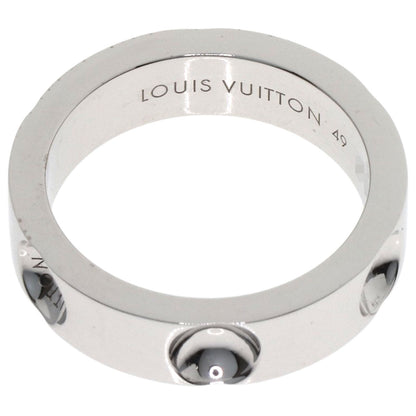 LOUIS VUITTON Petite Berg Empreinte #49 Ring K18 White Gold Ladies [Used]