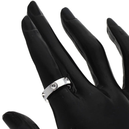 LOUIS VUITTON Petite Berg Empreinte #49 Ring K18 White Gold Ladies [Used]