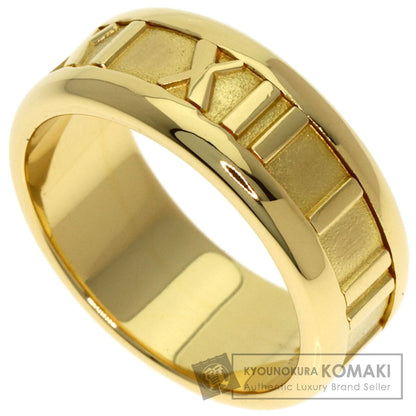 TIFFANY&Co. Atlas Ring K18 Yellow Gold Ladies [Used]