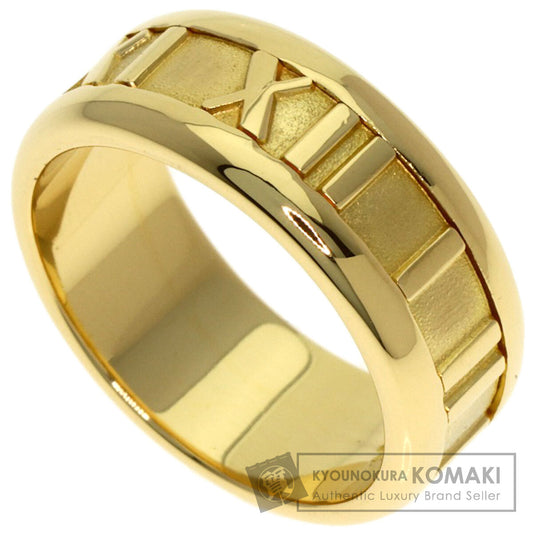 TIFFANY&Co. Atlas Ring K18 Yellow Gold Ladies [Used]