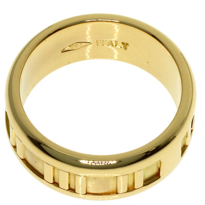 TIFFANY&Co. Atlas Ring K18 Yellow Gold Ladies [Used]