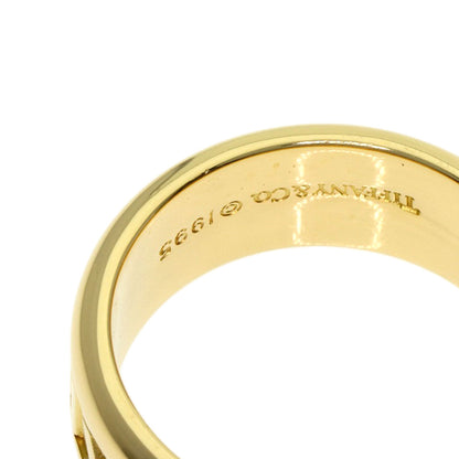 TIFFANY&Co. Atlas Ring K18 Yellow Gold Ladies [Used]