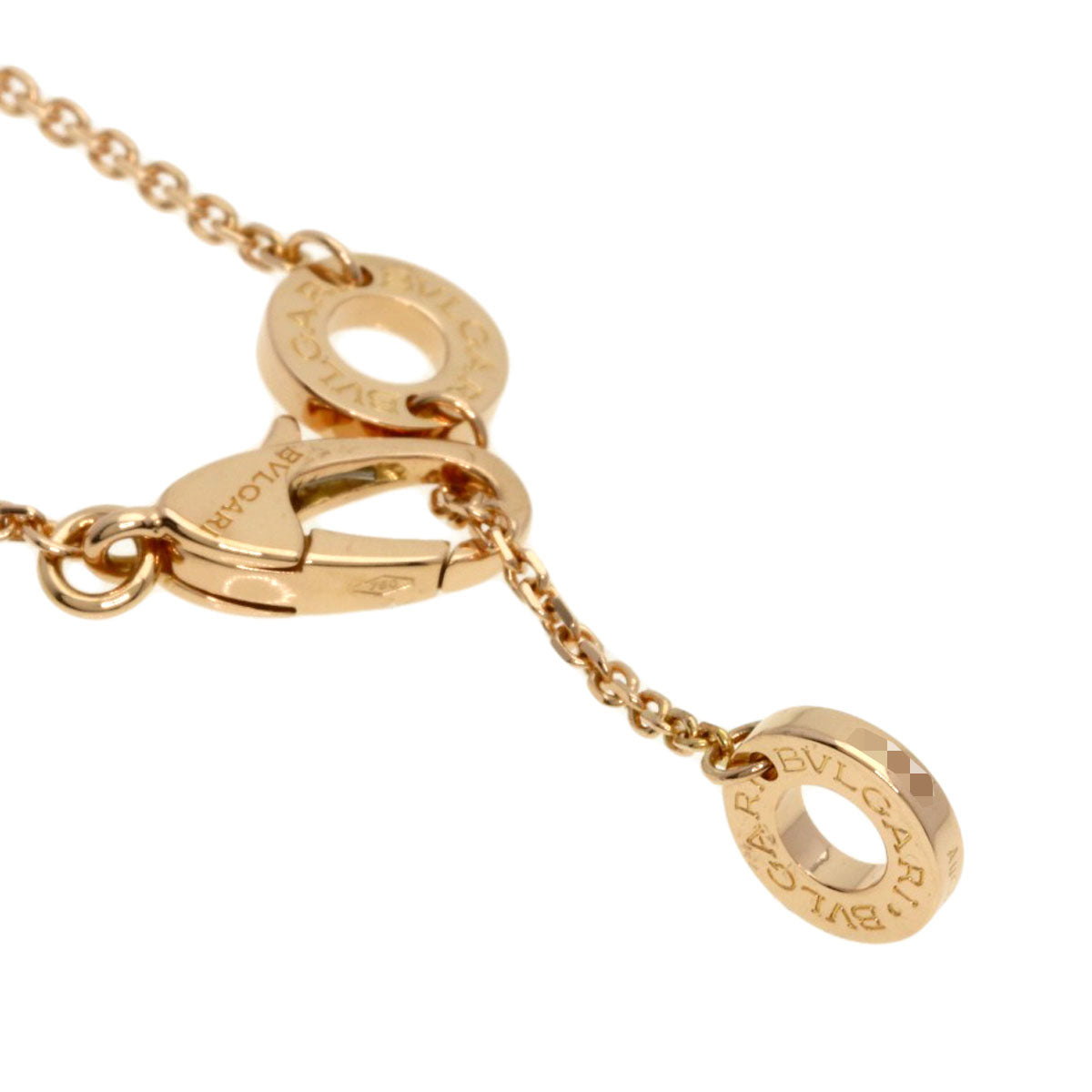 BVLGARI Diva Dream Diamond Necklace K18 Pink Gold Ladies [Used]
