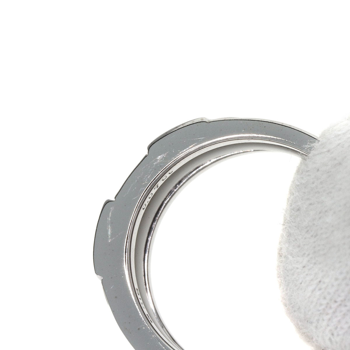 MIKIMOTO Set ring Diamond Ring K18 White Gold Ladies [Used]