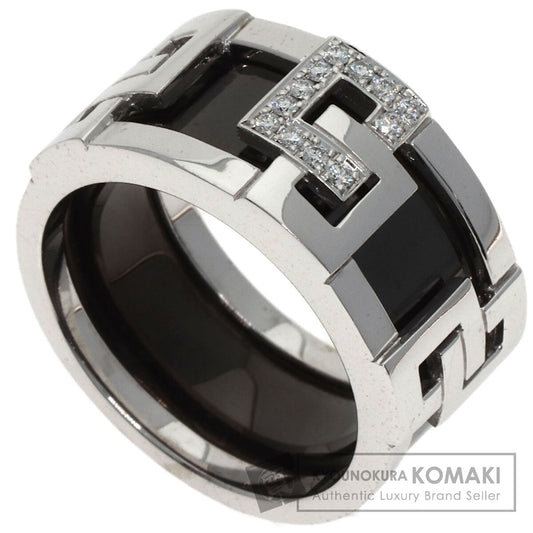 MIKIMOTO Set ring Diamond Ring K18 White Gold Ladies [Used]