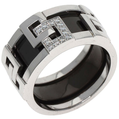 MIKIMOTO Set ring Diamond Ring K18 White Gold Ladies [Used]