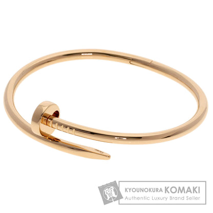 CARTIER Just Uncle # 17 Bracelet K18 Pink Gold Ladies [Used]