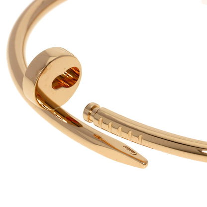 CARTIER Just Uncle # 17 Bracelet K18 Pink Gold Ladies [Used]