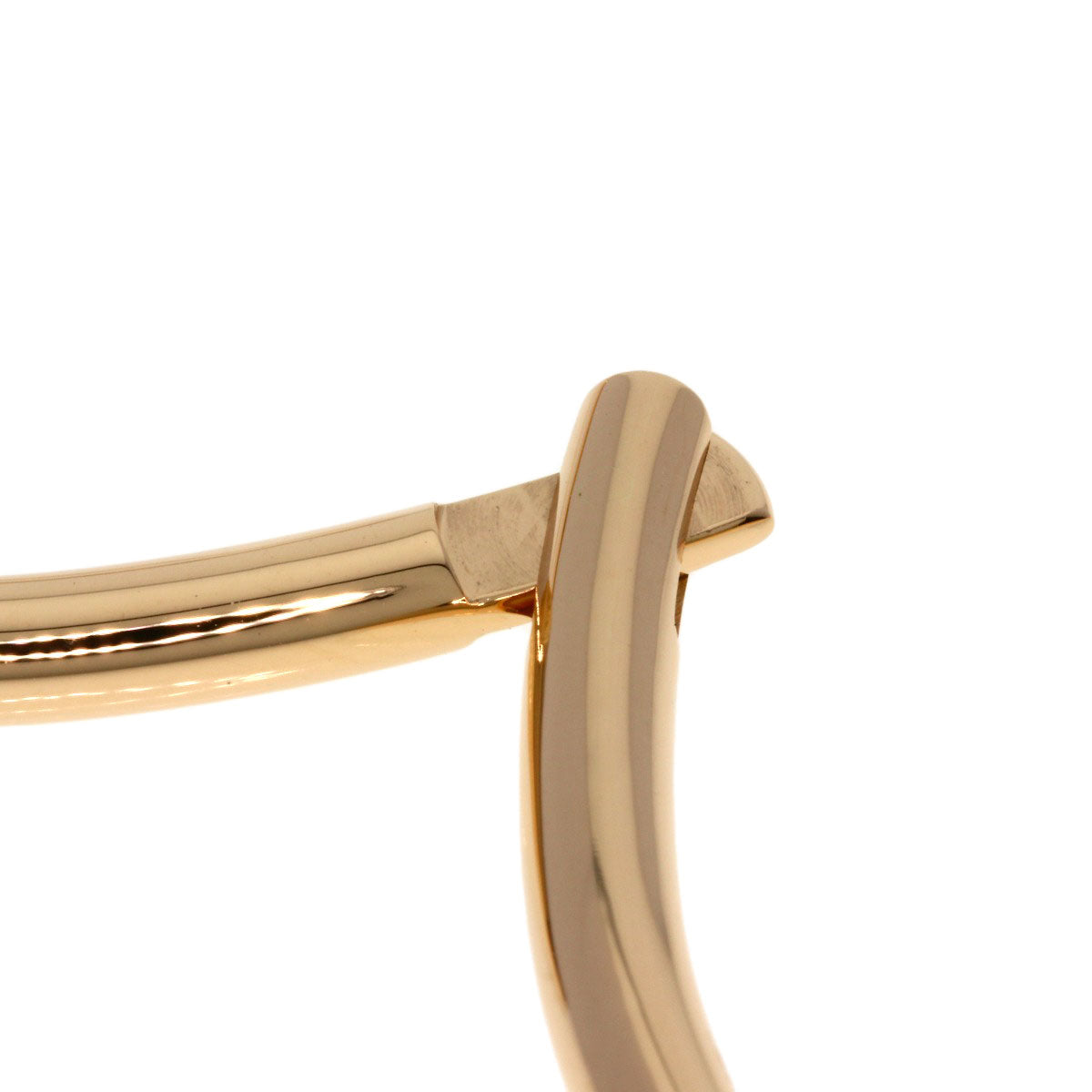 CARTIER Just Uncle # 17 Bracelet K18 Pink Gold Ladies [Used]