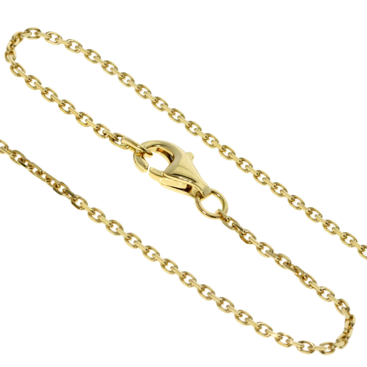 CARTIER Love circle Diamond Necklace K18 Yellow Gold Ladies [Used]